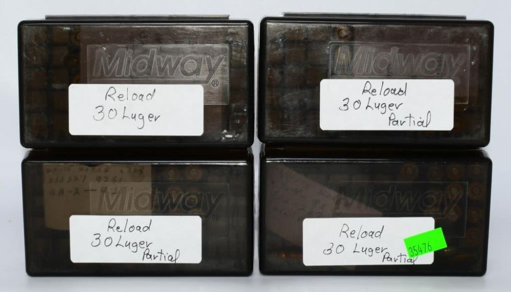 Lot 1441: 106 Rounds Of Mixed .30 Luger Ammunition