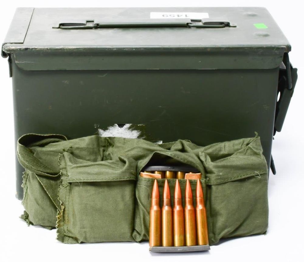 Lot 1459: 180 Rounds Of .308 Win Ammo on Stripper Clips