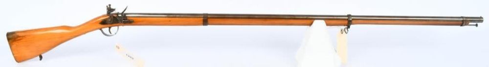 Lot 1488: Belgium Flintlock Replica Long Rifle .62 Cal