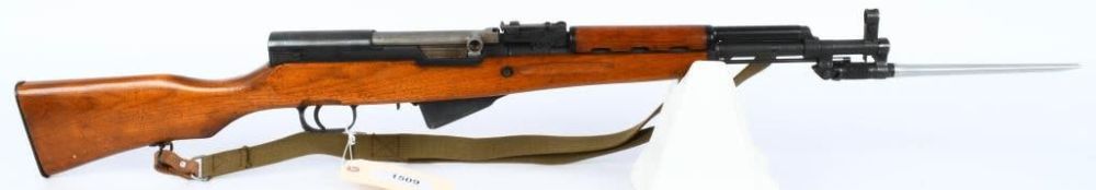Lot 1509: SKS Paratrooper Carbine Rifle 16" Barrel