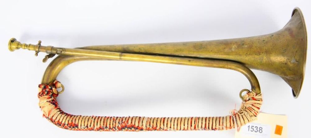 Lot 1538: Vintage Hug & Cle Army Suppliers Brass Military