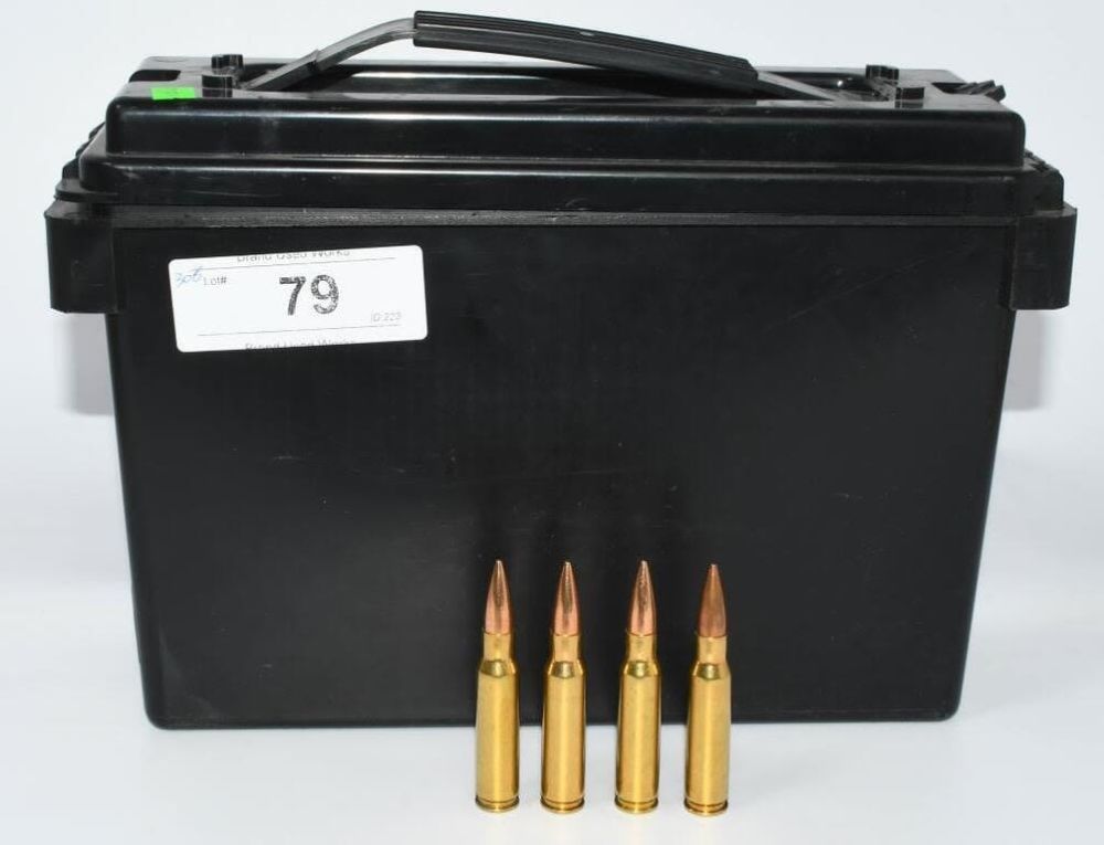 Lot 79: Approx 183 Rounds Lake City .308 Win Ammunition