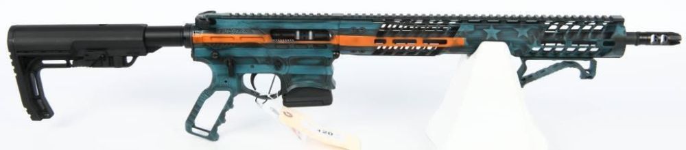 Lot 120: F1 BDRx AR-15 San Jose Sharks Rifle 5.56 NATO