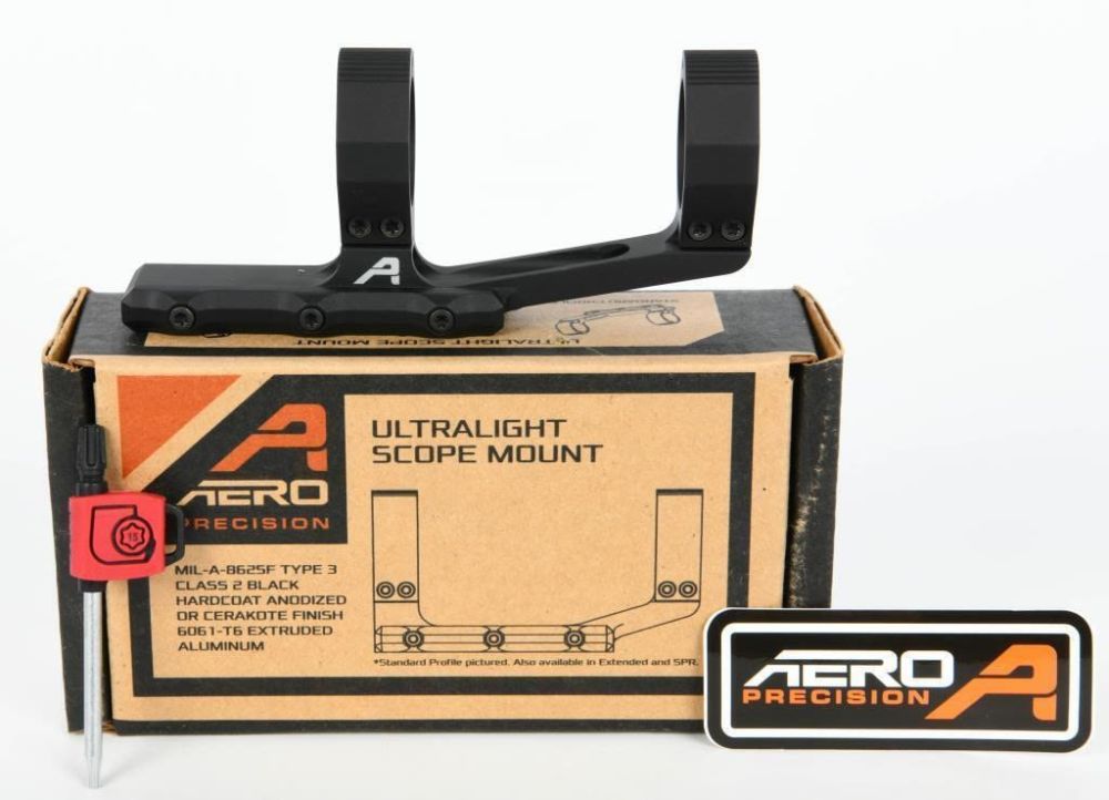 Lot 134: NIB Aero Precision 30mm SPR Scope Mount
