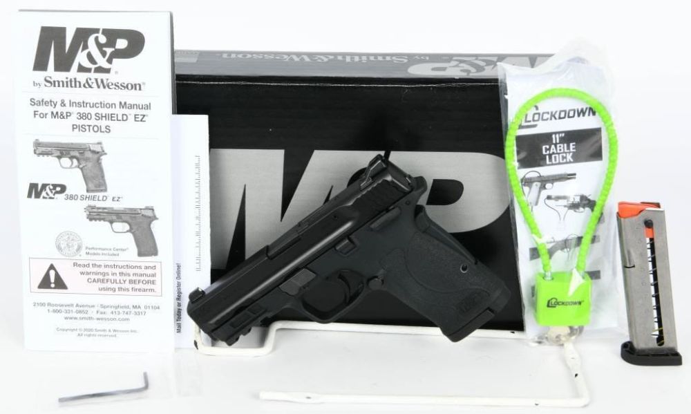 Lot 147: Smith & Wesson M&P 380 Shield EZ Pistol .380 ACP