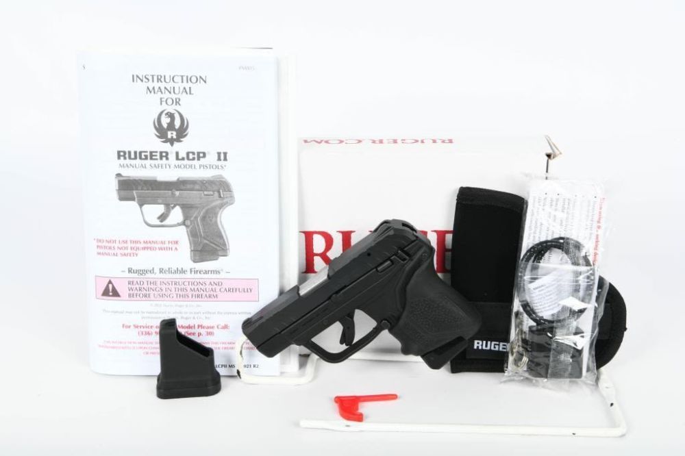 Lot 153: NEW Ruger LCP II Semi Auto Pistol .22LR