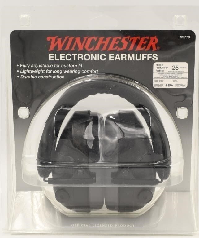 Lot 158: New In Package Winchester Electronic Earmuffs