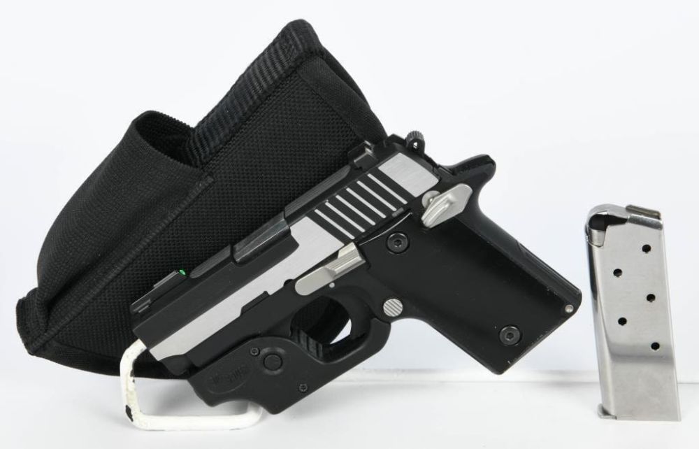 Lot 189: Sig Sauer P238 Equinox Compact Semi Auto .380 ACP