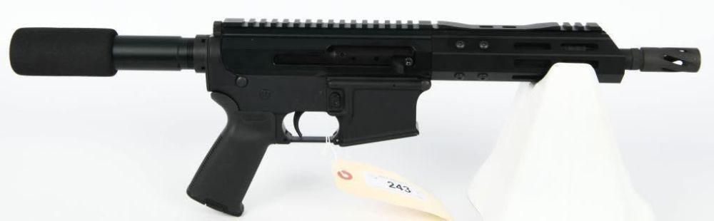 Lot 243: Anderson AR-47 Semi Auto Pistol 7.62X39