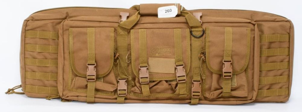 Lot 260: Voodoo FDE Tactical Soft Padded Rifle Case