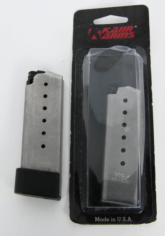 Lot 296: 1 NIP Kahr 380-7 Mag & 1 Kahr 9-7 Magazine