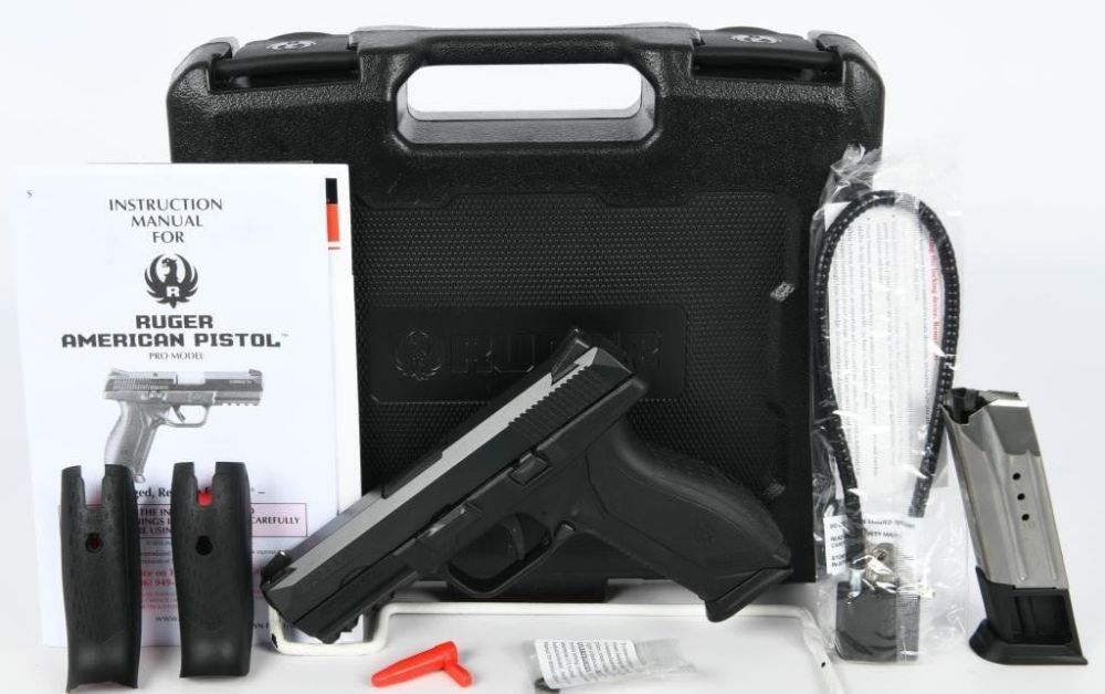 Lot 363: Ruger American Semi Auto Pistol 9MM