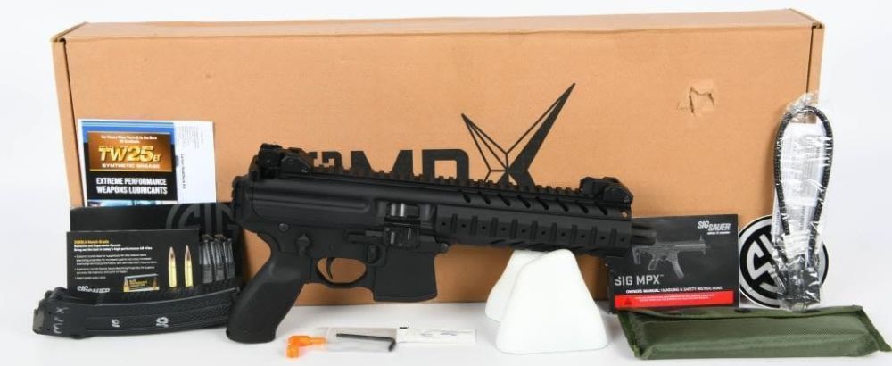 Lot 366: Sig MPX-P Semi-Automatic Pistol 9MM