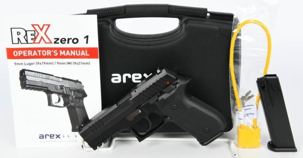 Lot 423: NEW FIME Group Rex Zero 1S Semi Auto Pistol 9mm