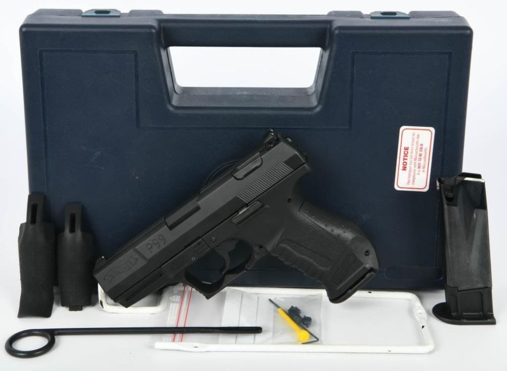 Lot 471: Walther P99 Semi Auto Pistol Chambered in 9MM