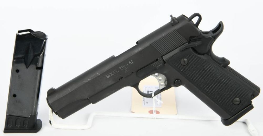 Lot 477: Springfield Armory 1911-A1 Semi Auto Pistol .45