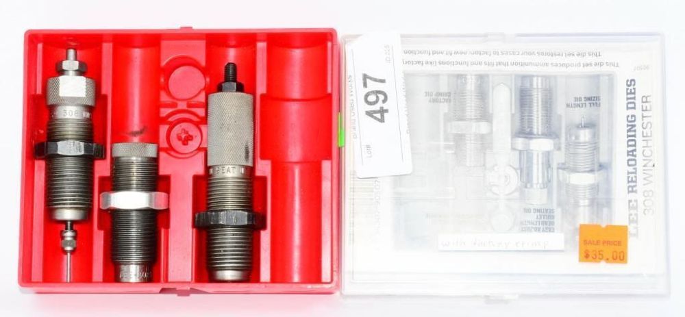 Lot 497: 3 Lee Precision Reloading Dies For .308 Win