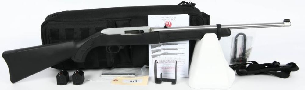 Lot 516: Ruger 10/22 Takedown With Carry Case .22 LR