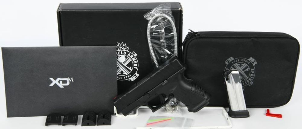 Lot 537: NEW Springfield Armory XD-M Elite Compact OSP 9mm
