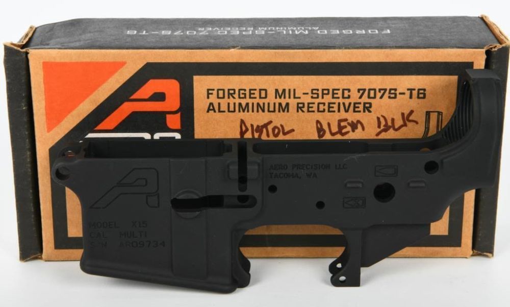 Lot 564: Aero Precision X15 AR-15 Stripped Lower Receiver
