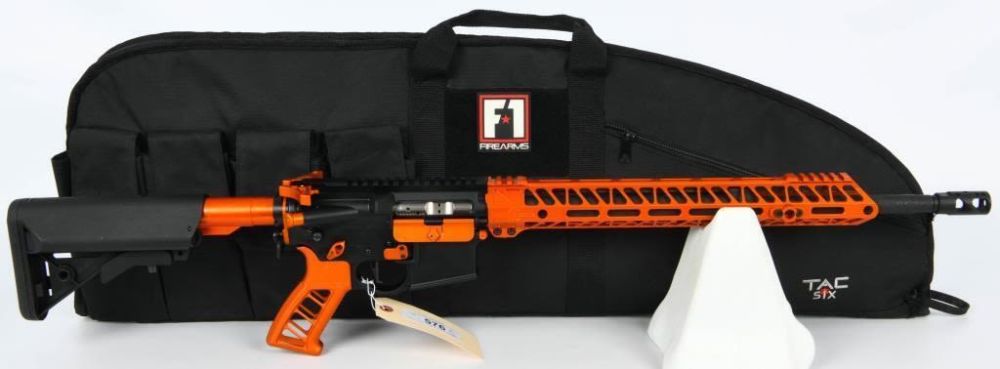 Lot 576: Custom Spikes Tactical Snowflake Edition AR-15