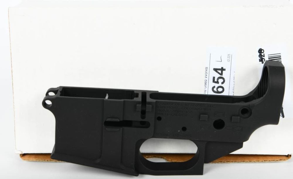 Lot 654: Shadow Ops SHDW-15B Stripped Lower Receiver