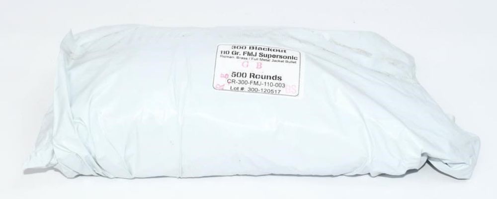 Lot 694: 500 Rounds of Reman .300 Blackout Ammunition