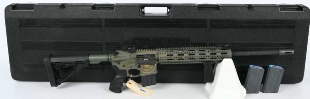 Lot 696: CMMG Model 4SA Custom Shop .450 Bushmaster Rifle