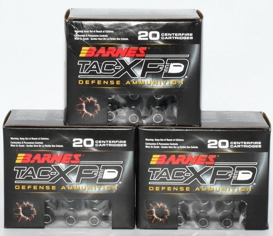 Lot 709: 60 Rounds of Barnes .357 Magnum HP Ammunition