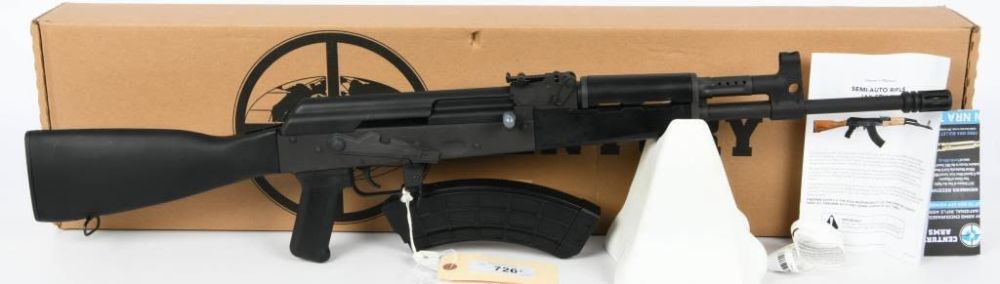 Lot 726: Century Arms VSKA Tactical AK-47 Semi Auto Rifle
