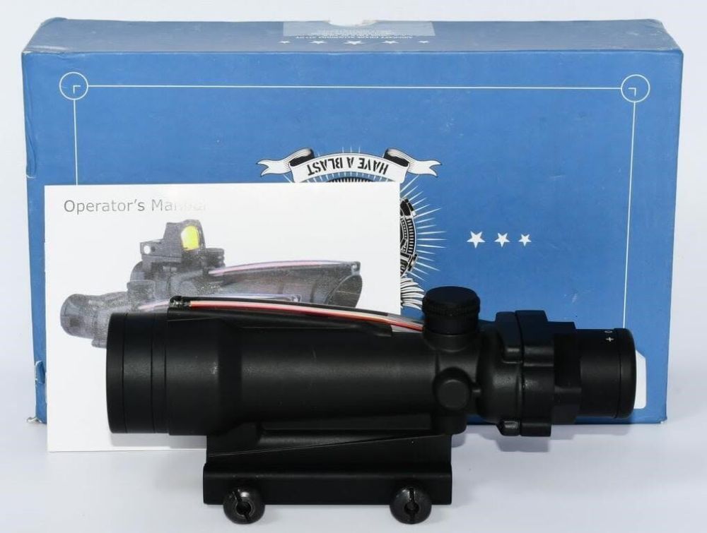 Lot 785: Pinty Model #5 Fiber Optic 5x35 Riflescope NIB