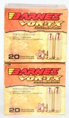 40 Rounds of Barnes .357 Mag HP Ammunition. Acquire 40 rounds of Barnes .357 Mag HP ammunition