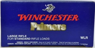 1000 Count of Winchester Large Rifle Primers, These non-corrosive, all weather primers deliver