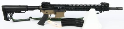 Tactical MG-G4 Semi Auto AR-15 Rifle .300 Blackout. Distinguished bidders and firearm