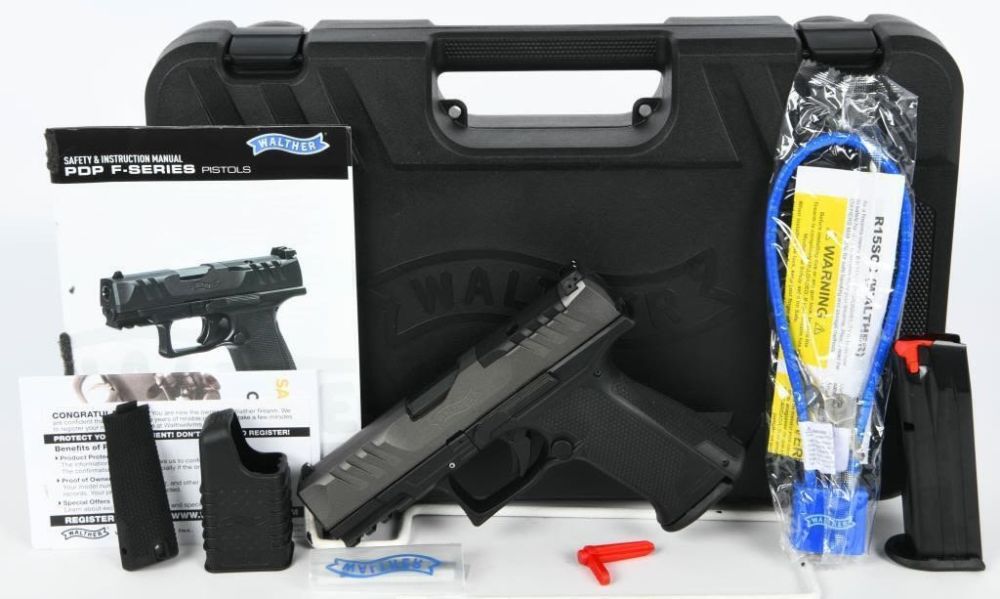 Lot 831: Walther Arms PDP F-Series Semi Auto Pistol 9mm