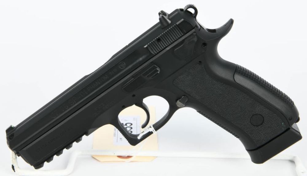 Lot 855: CZ 75 SP-01 Phantom Semi Auto PIstol 9MM