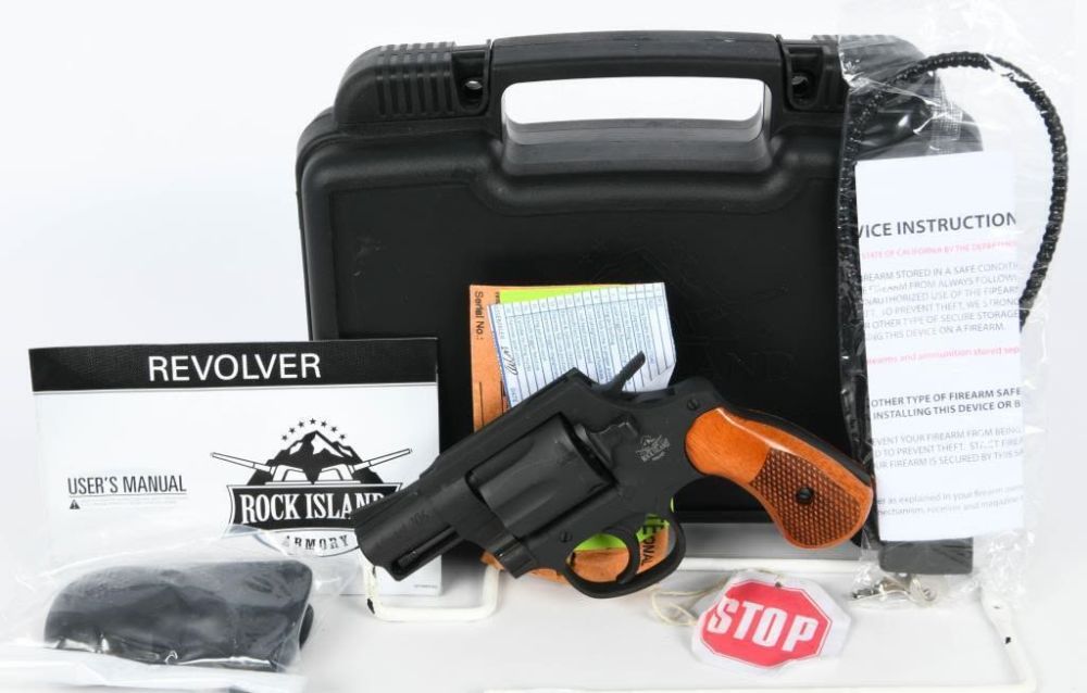 Lot 879: Rock Island Armory M206 Revolver .38 Special 2"