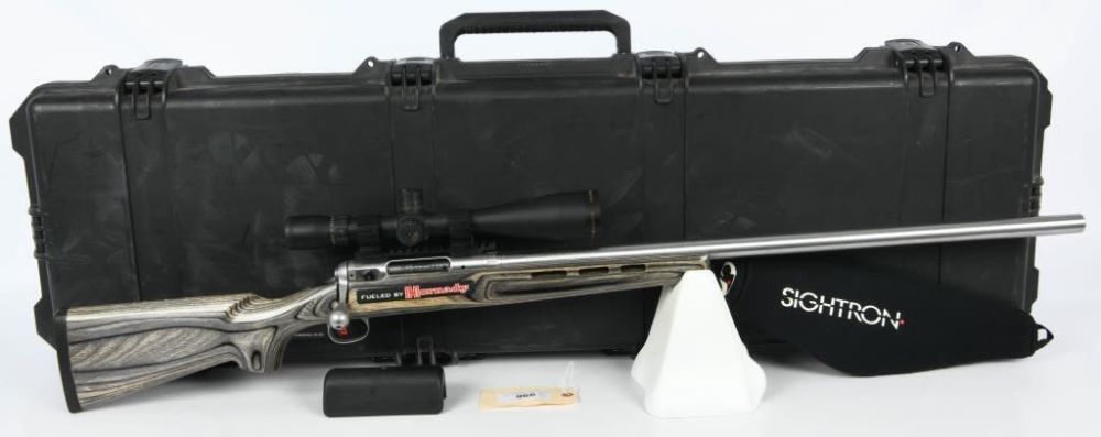 Lot 966: Savage Model 12 Precision Rifle .308 W/ Sightron