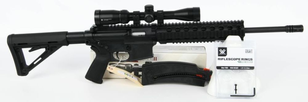 Lot 1011: Smith & Wesson M&P 15-22 Semi Auto Rifle .22 LR