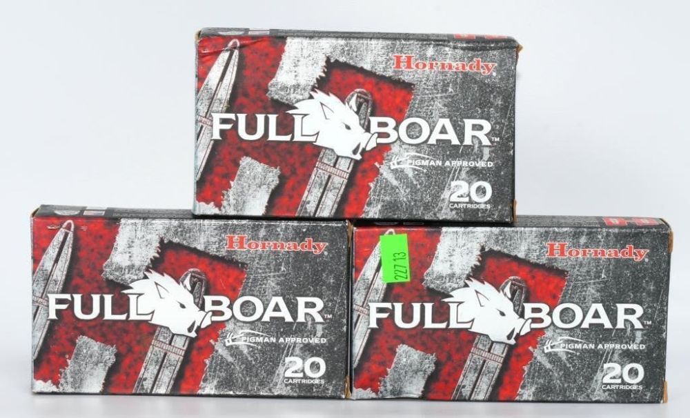 Lot 1048: 60 Rounds Of Hornady 6.8mm SPC Ammunition
