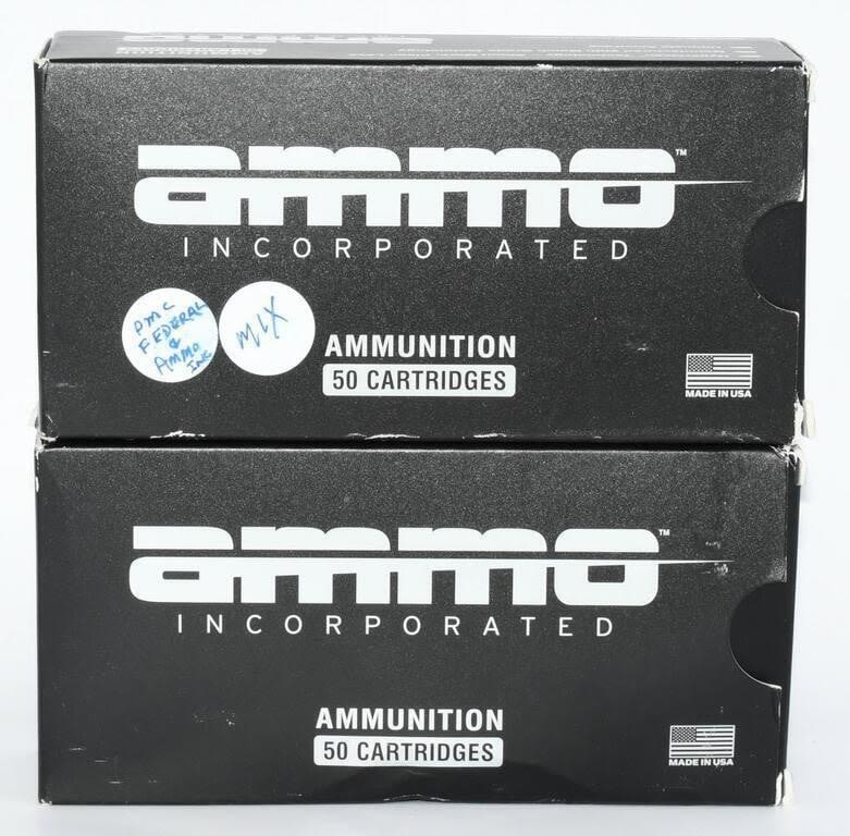 Lot 1108: 100 Rounds of Ammo Incorp .45 Colt Ammunition