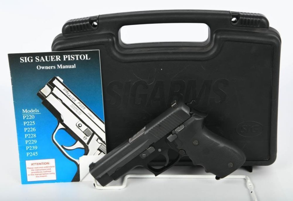 Lot 1110: Sig Sauer P220 Semi Auto Pistol .45 ACP