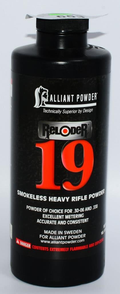 Lot 653: 1 Lb Alliant Reloder 19 Smokeless Heavy Rifle