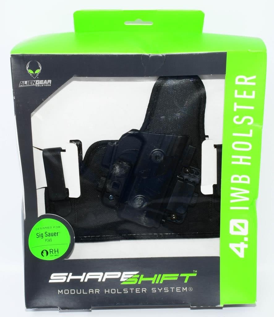 Lot 668: New Alien Gear Shapeshift 4.0 Sig P365 RH IWB