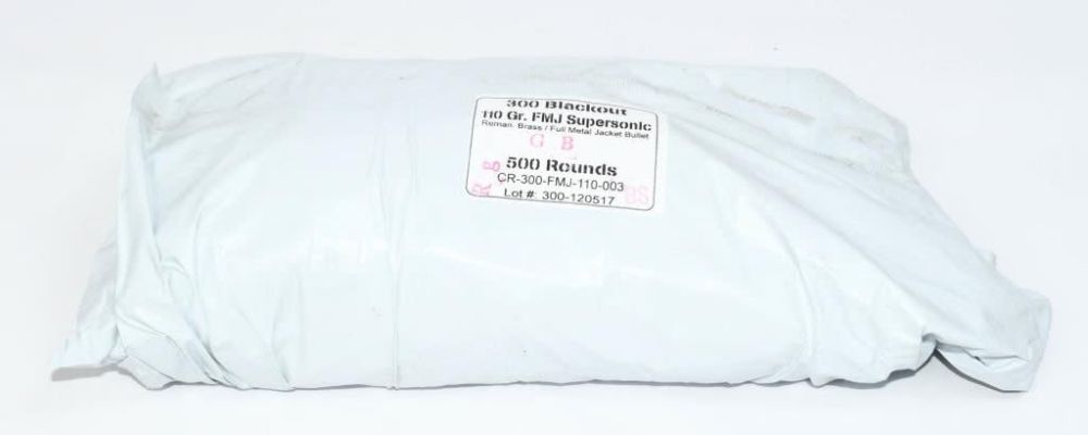 Lot 694: 500 Rounds of Reman .300 Blackout Ammunition