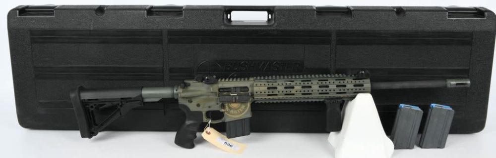 Lot 696: CMMG Model 4SA Custom Shop .450 Bushmaster Rifle