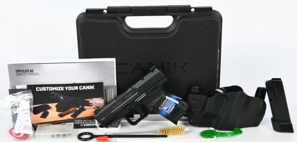 Lot 717: NEW Century Arms Canik TP9 Elite SC 9mm Subcompact