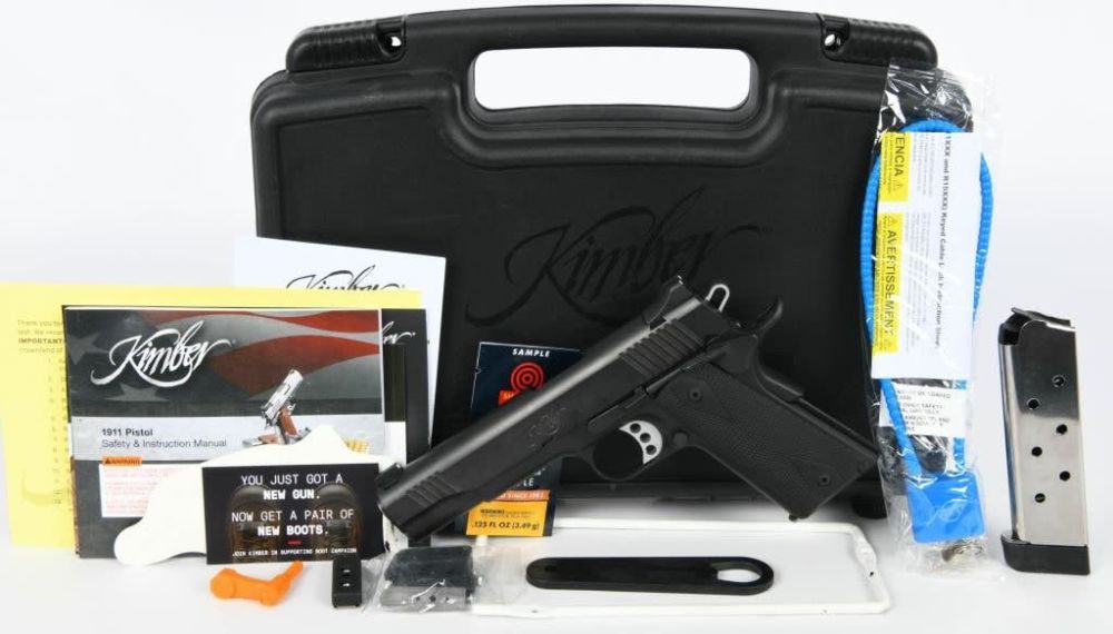 Lot 735: NEW Kimber Custom II Full Size Semi Auto .45 ACP