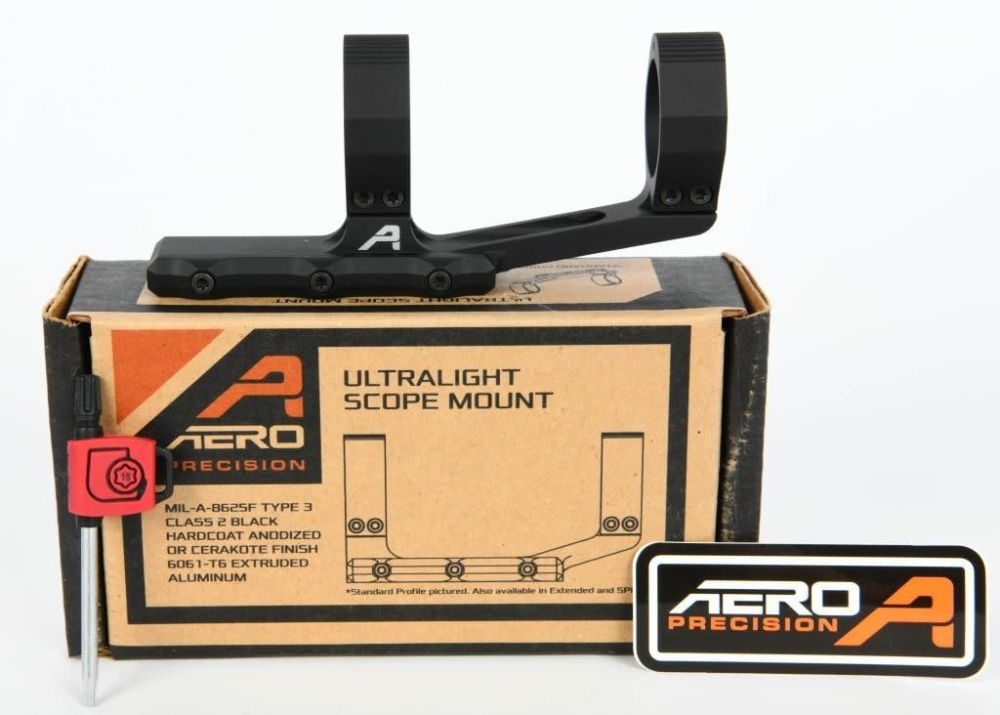 Lot 764: NIB Aero Precision 30mm EXT Scope Mount