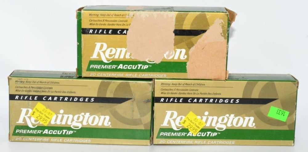 Lot 787: 60 Rounds Of Remington .223 Rem Ammunition